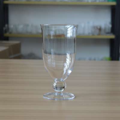 Restaurant glassware reusable juice glass cup milkshake glass cup wine glass cup