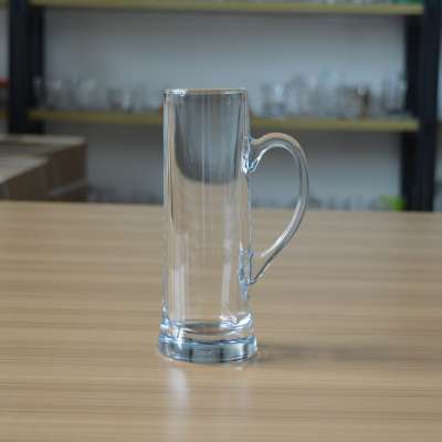 Delicate thin and tall beer mug with 240ml volume