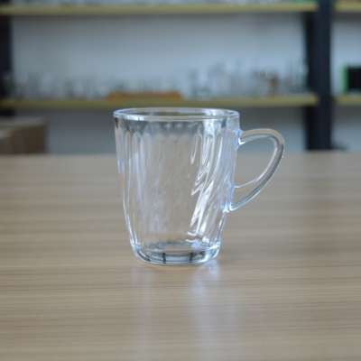 Food contact safe glass tea mug glass coffee mug as gift