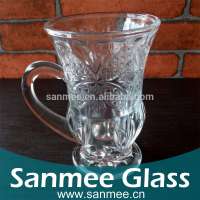 High Quality Wholesale Cheap Glassware Cup Bohemia Crystal Glassware