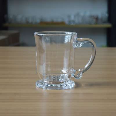 Arabic style custom glass mug for tea beer glass mug